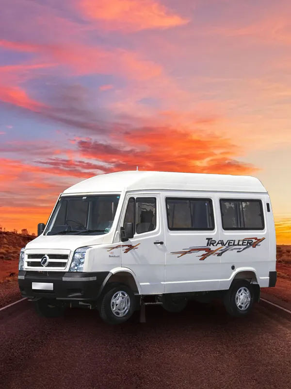 9 seater Tempo Traveller rental for Char Dham Yatra and hill trips