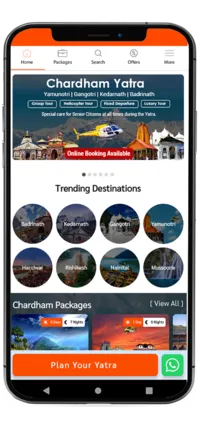 Chardham Travel Booking App