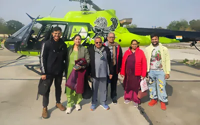 Dodham Yatra by Helicopter
