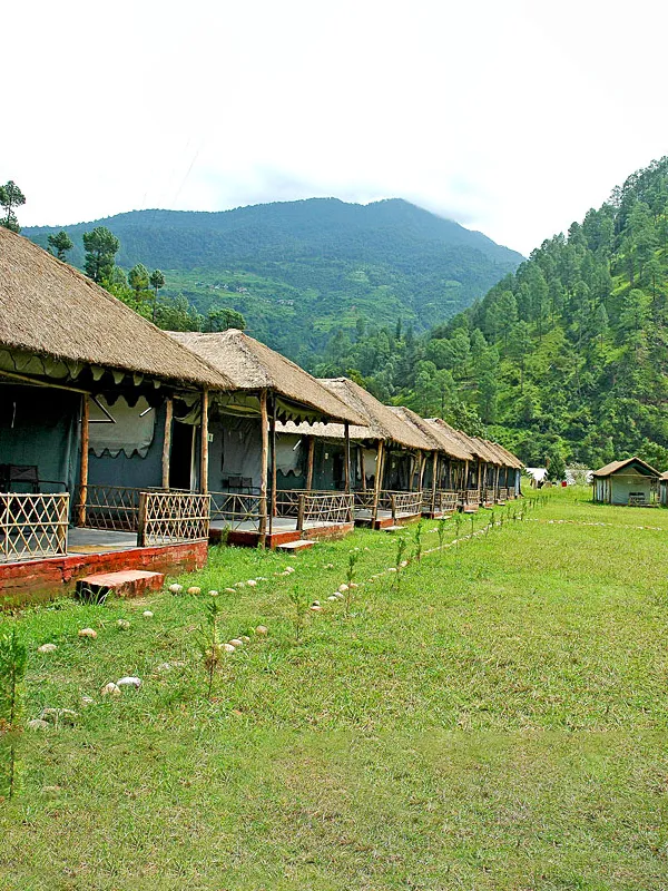 Chardham Camp Guptkashi with scenic views