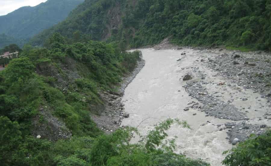 Gaula River in Haldwani