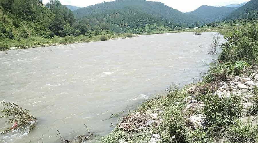 Ramganga River at Chaukhutia