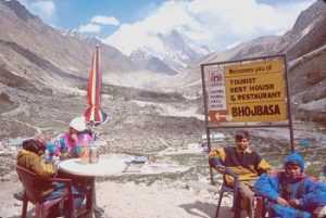 trekking in bhojbasa