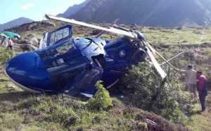 Badrinath Chopper Accident