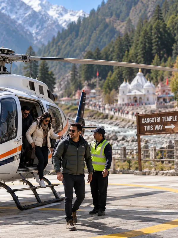 Gangotri Yatra by Helicopter