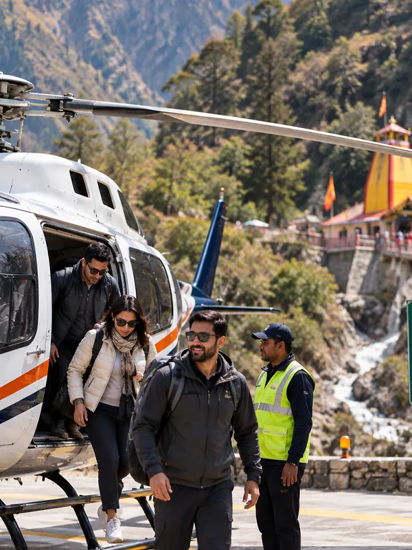 Yamunotri Yatra by Helicopter