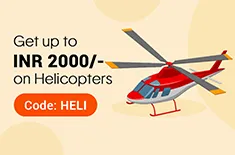 Flat ₹2000 Off on Helicopter Rides – Use Code HELI