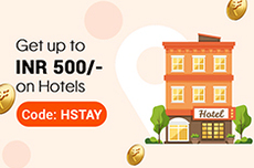 Flat ₹500 Off on Hotel Bookings – Use Code HSTAY