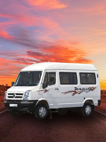 9 seater Tempo Traveller rental for Char Dham Yatra and hill trips