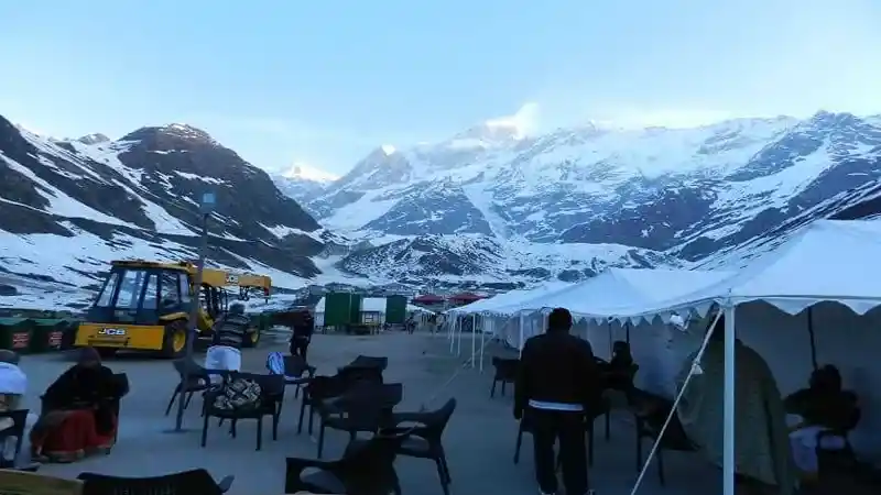 GMVN camps and tents for stay in Kedarnath Dham