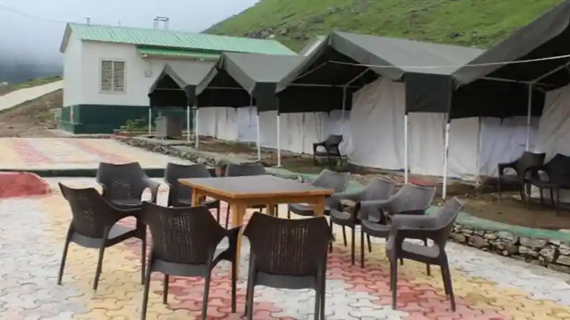 GMVN camps and tents for stay in Kedarnath Dham