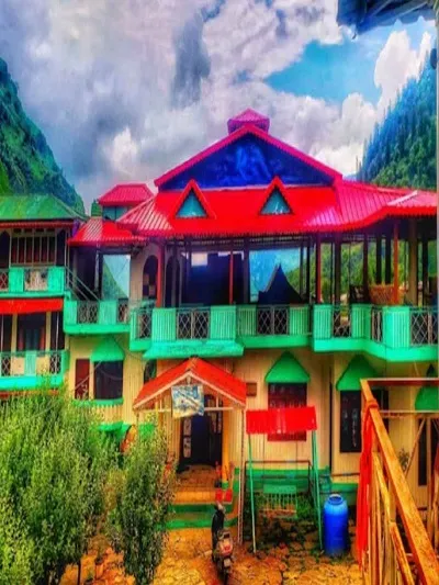 Kailash Residency Guptkashi with mountain views