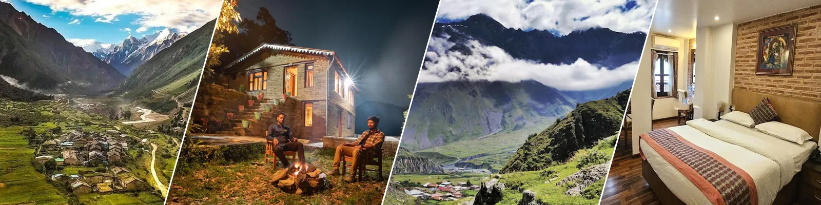 Homestays and camps in Kuti village 