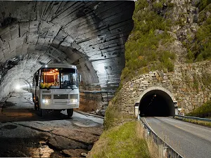 Chardham Route Through Tunnel