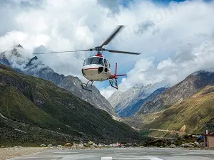 Guptkashi to Kedarnath Yatra by Helicopter