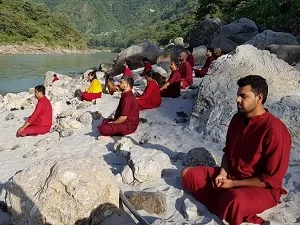 Meditation in Rishikesh