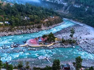 Nandprayag Confluence of Alaknanda and Nandakini Rivers