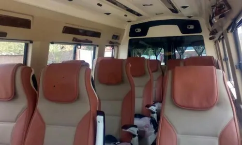 12 Seater Tempo Traveller for Chardham Tour - Interior