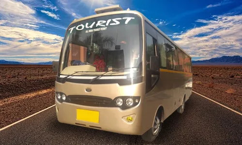 18 Seater Bus for Chardham Tour - Front View