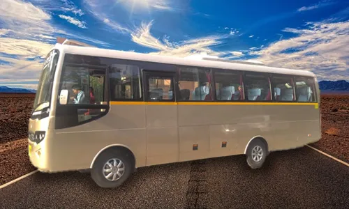 18 Seater Bus for Chardham Tour - Side View