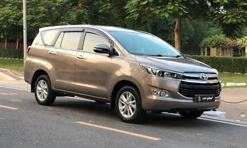 Innova Crysta for Chardham Tour - Side View