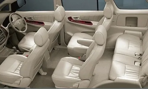 Innova Car for Chardham Tour - Interior