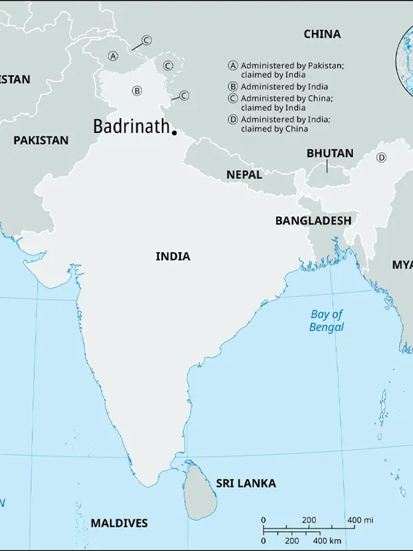 Badrinath Temple Geography Uttarakhand