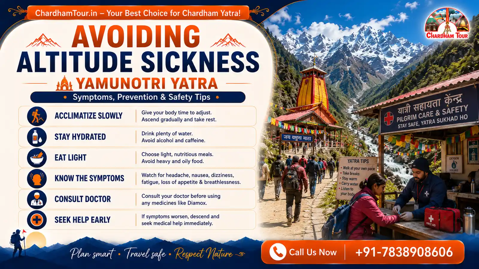 Avoiding Altitude Sickness During Yamunotri Yatra
