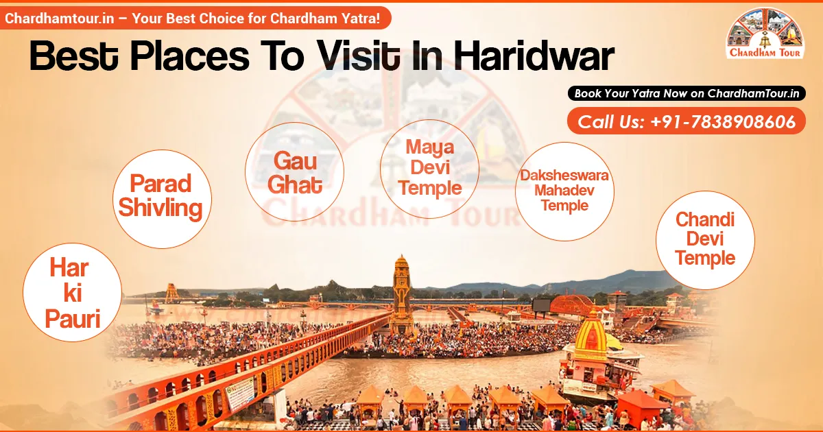Tourist Places of Haridwar – Explore Spiritual and Scenic Spots Top tourist attractions in Haridwar, Uttarakhand