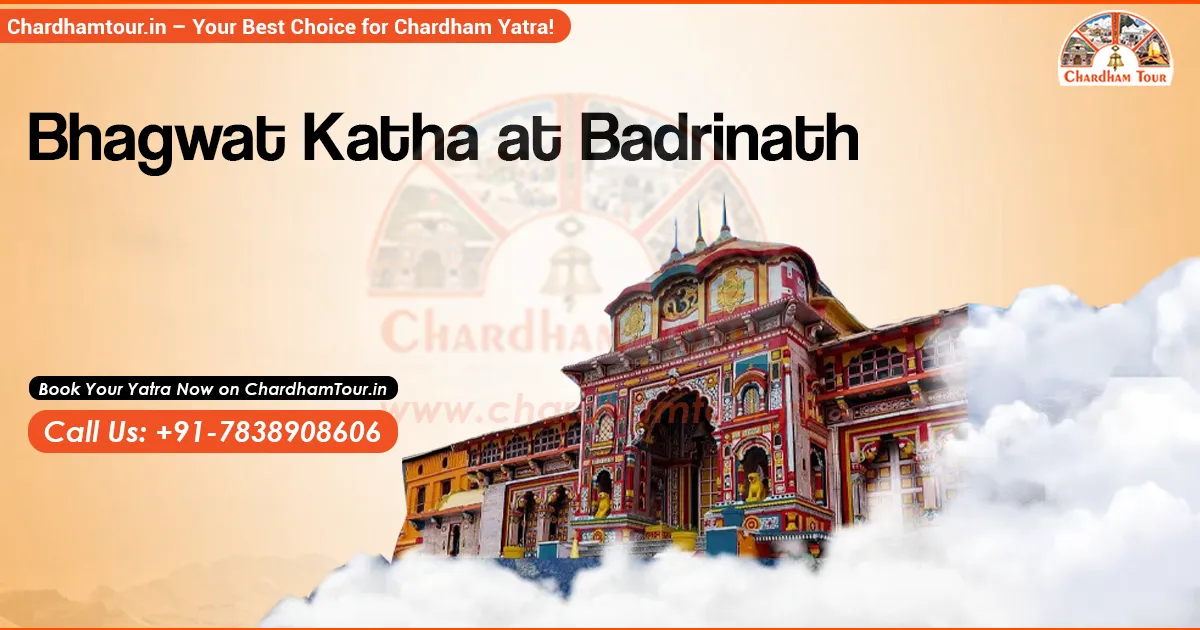 Bhagavad Katha at Badrinath – Divine Discourses at Lord Vishnu’s Abode Devotees attending Bhagavad Katha at Badrinath Temple