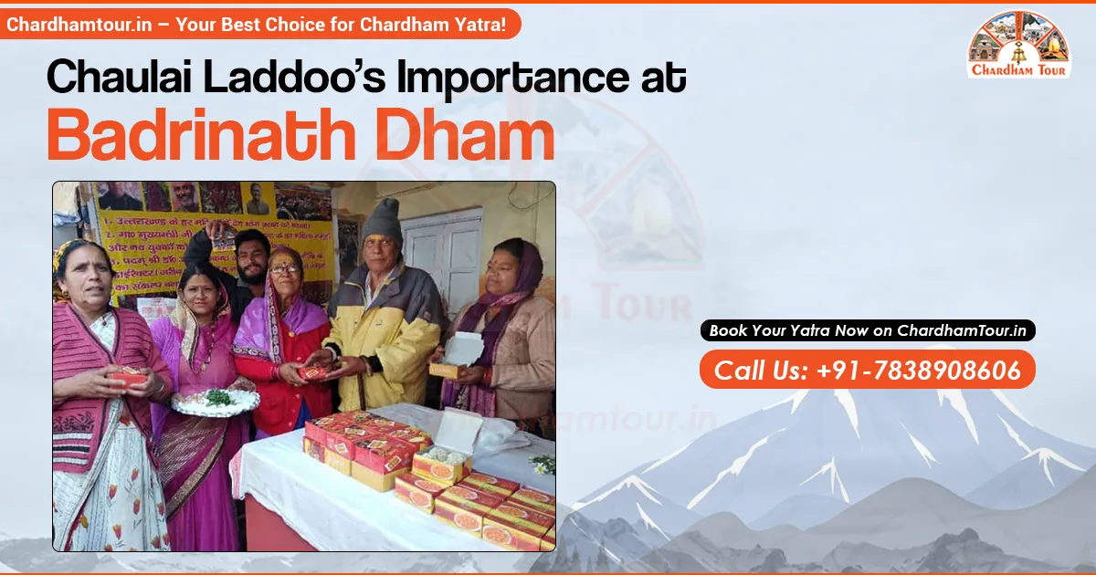 Chaulai laddoos offered at Badrinath Dham as sacred prasad
