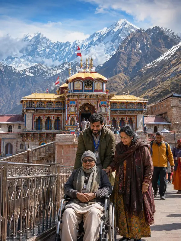 Badrinath Yatra for Elderly and Disabled Pilgrims