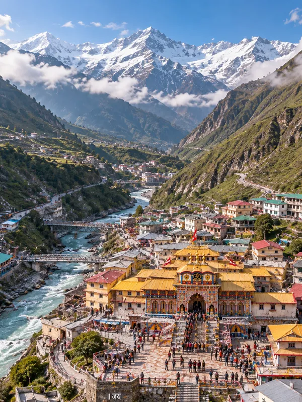 Badrinath Temple Geography Uttarakhand
