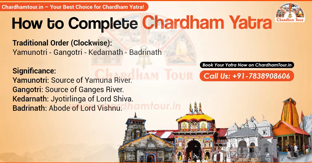 Pilgrims following route to complete Char Dham Yatra