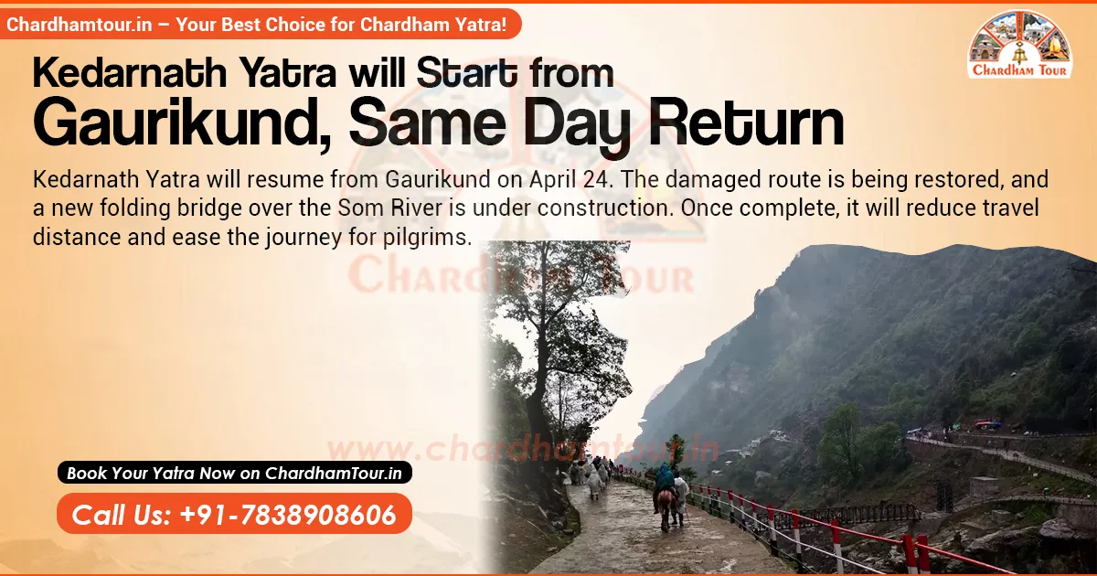 Pilgrims beginning Kedarnath Yatra from Gaurikund