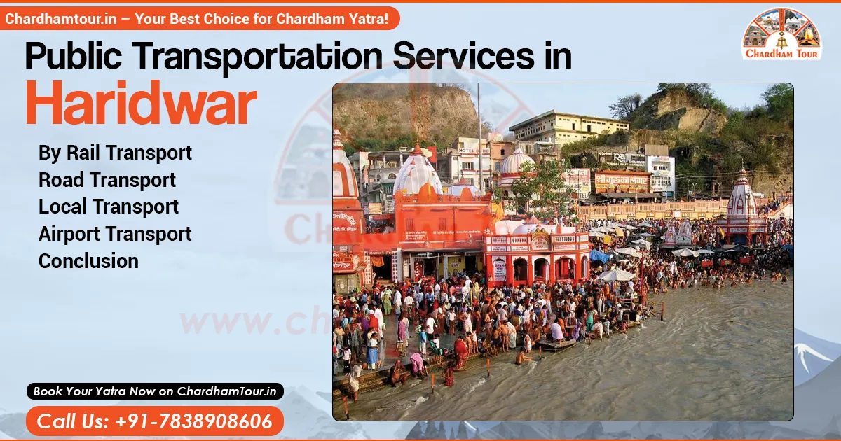 Local and tourist transportation services in Haridwar