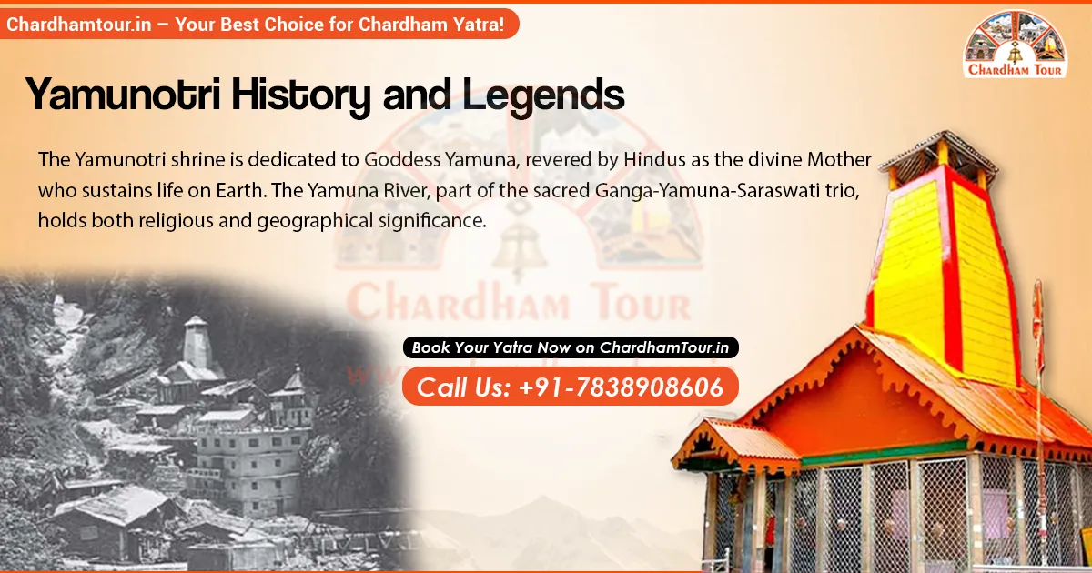 Yamunotri History and Legends