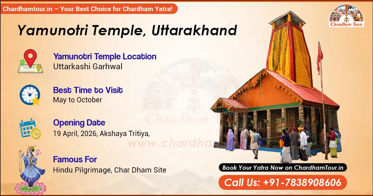 Yamunotri Dham in Uttarakhand – Sacred Hindu Pilgrimage Site