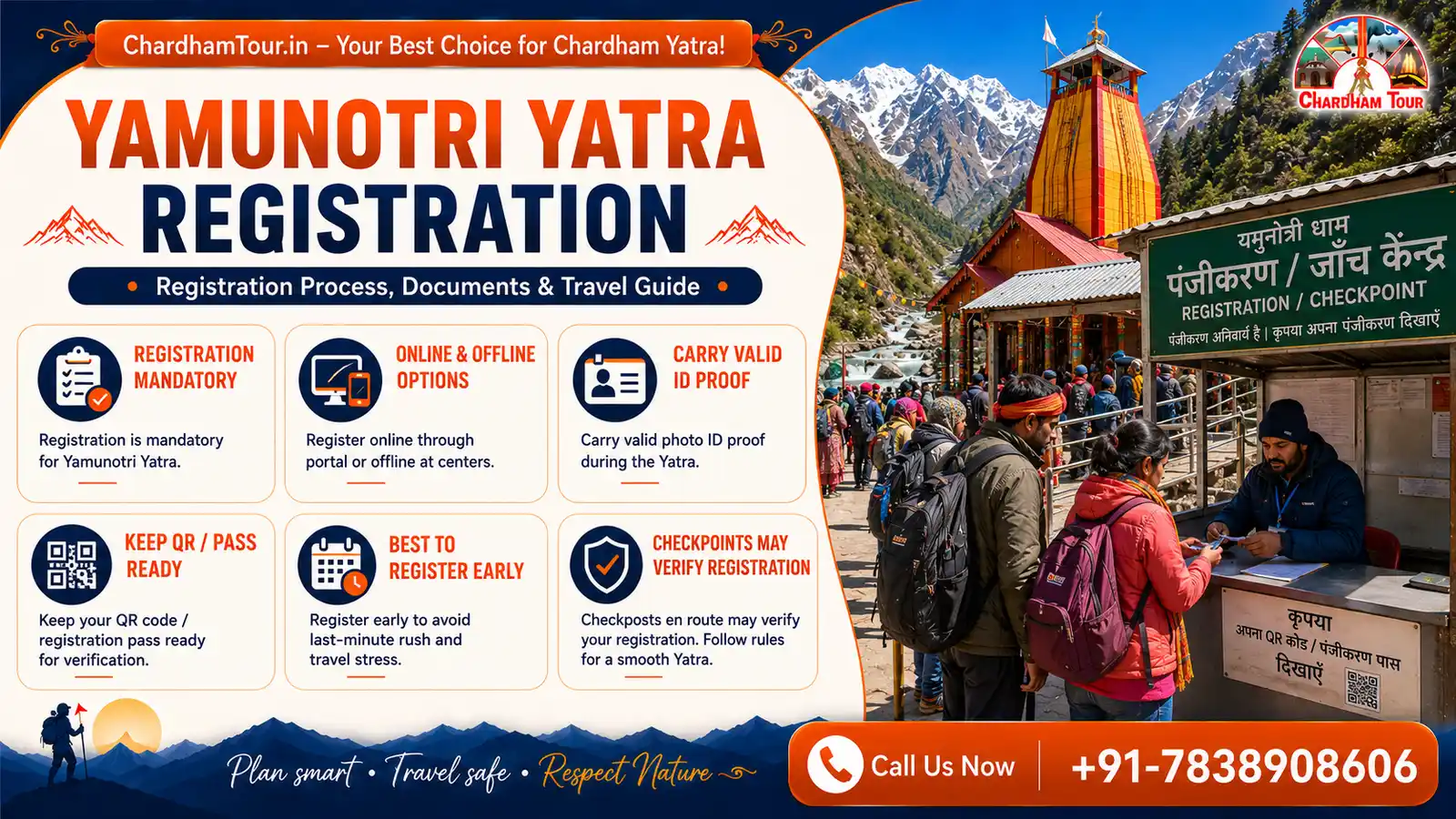 Yamunotri Yatra Registration 2026: Complete Process Guide