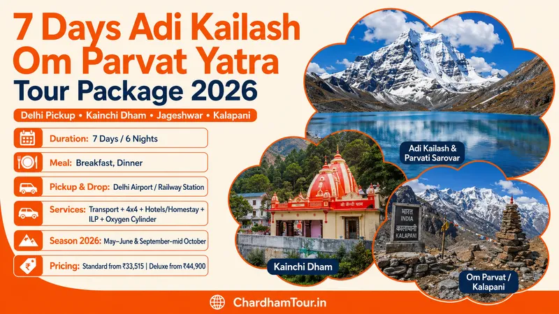7 Days Adi Kailash Om Parvat Yatra Package