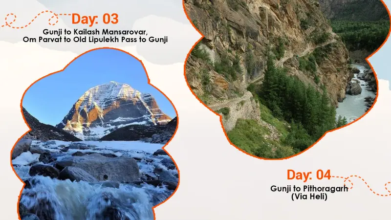 Helicopter Tour of Adi Kailash, Om Parvat & Mt. Kailash