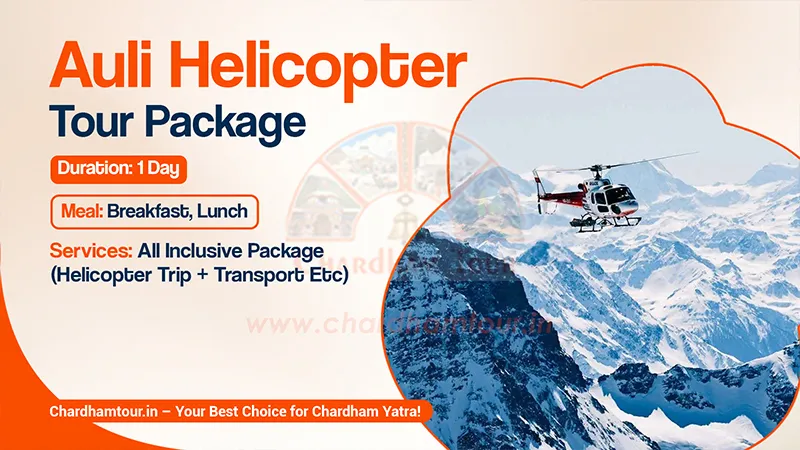 Auli Helicopter Tour Package