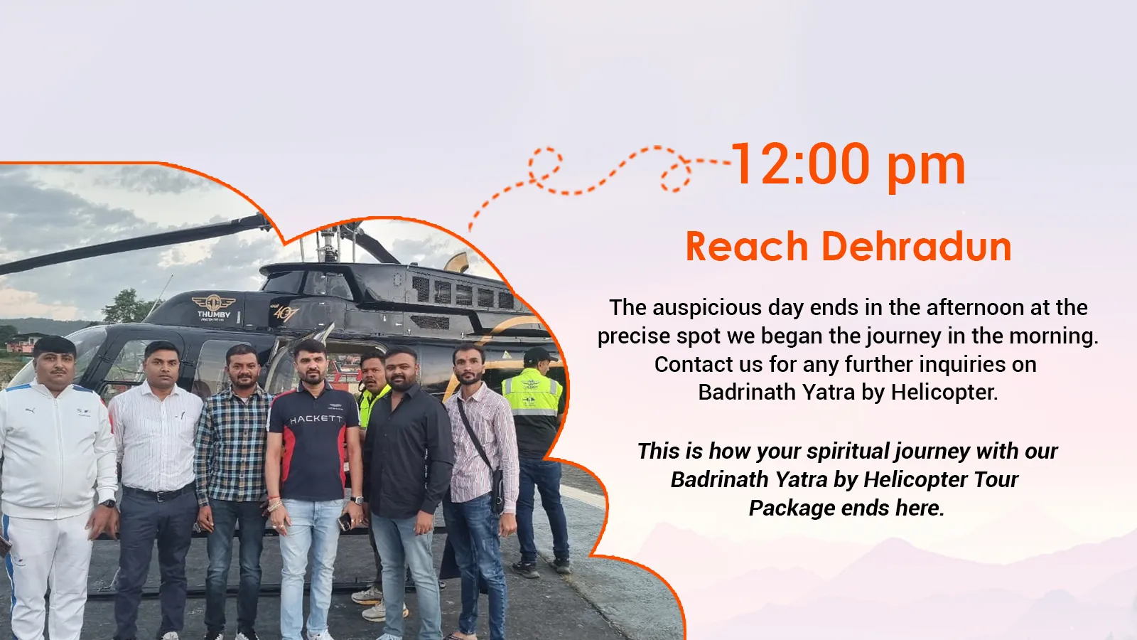 Badrinath Yatra by Helicopter