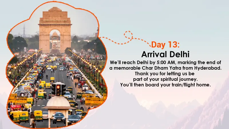 Char Dham Yatra from Hyderabad