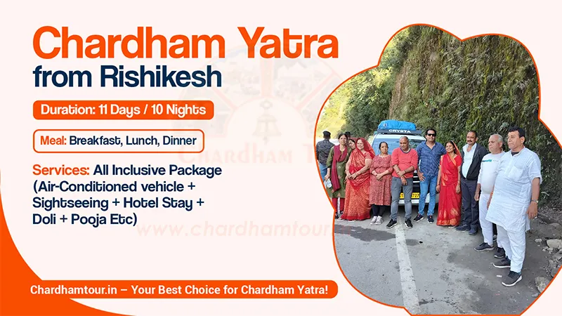 Char Dham Yatra from Rishikesh