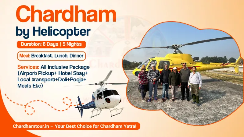 Chardham Yatra by Helicopter - Scenic Aerial View