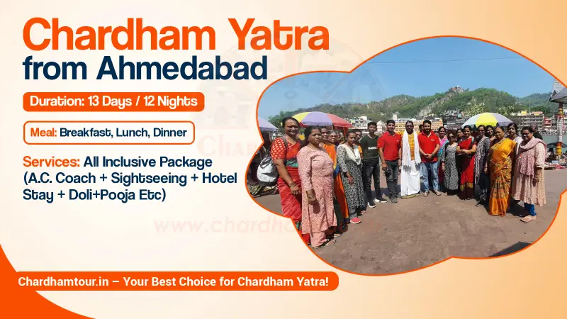 Chardham Yatra from Ahmedabad