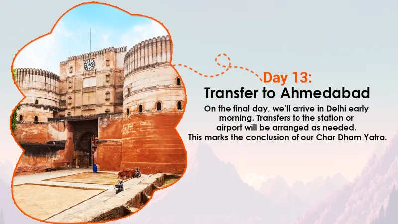 Chardham Yatra from Ahmedabad