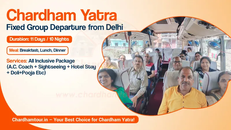 Chardham Yatra Fixed Group Departure from Delhi