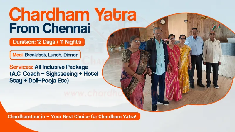 Chardham Yatra from Chennai